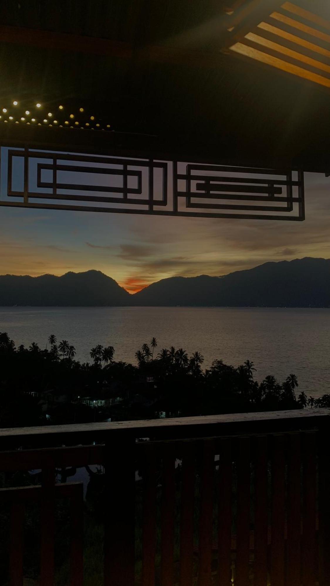 Bagoes View Cottages Maninjau Dış mekan fotoğraf